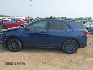 2022 Chevrolet Equinox RS with VIN 3GNAXMEV1NS185324, listed as a IAAI auction lot 42410636 with 44,347 mi miles and . Bid and sale history available at DreamBid. Image 15.