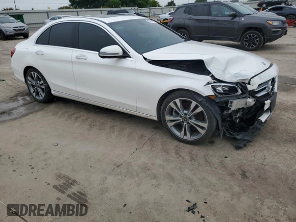 2018 Mercedes-Benz C 300 with VIN 55SWF4JB8JU278842, listed as a Copart auction lot 55453075 with 89,020 mi miles and Clean Title. Bid and sale history available at DreamBid. Image 4.