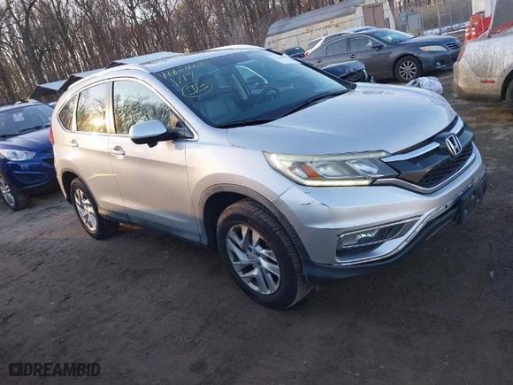 2016 Honda CR-V EX-L with VIN 5J6RM4H78GL028992, listed as a IAAI auction lot 41364698 with 105,644 mi miles. Bid and sale history available at carsss.com. Image 1.