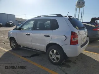 2008 Hyundai Tucson GLS with VIN KM8JM12B08U894675, listed as a Copart auction lot 73475994 with 72,260 mi miles and Clean Title. Bid and sale history available at carsss.com. Image 2.