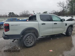 2024 Ford Ranger XLT with VIN 1FTER4GH7RLE41103, listed as a Copart auction lot 44966405 with Not provided miles and Salvage title. Bid and sale history available at DreamBid. Image 3.
