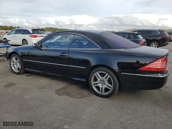 2006 Mercedes-Benz CL-Class 5.0L with VIN WDBPJ75J16A047951, listed as a Copart auction lot 71942974 with NaN miles and Salvage Title. Bid and sale history available at carsss.com. Image 2.