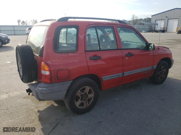 2004 Chevrolet Tracker with VIN 2CNBE134546914218, listed as a Copart auction lot 49584275 with 237,540 mi miles and Salvage Title. Bid and sale history available at carsss.com. Image 3.