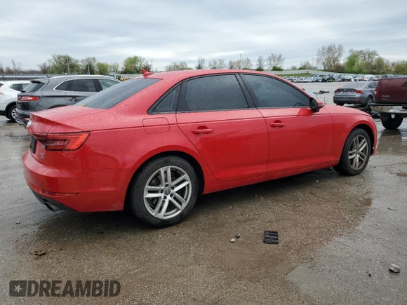 2017 Audi A4 ultra Premium with VIN WAUGMAF48HN070800, listed as a Copart auction lot 51432535 with 124,311 mi miles and Salvage Title. Bid and sale history available at carsss.com. Image 3.