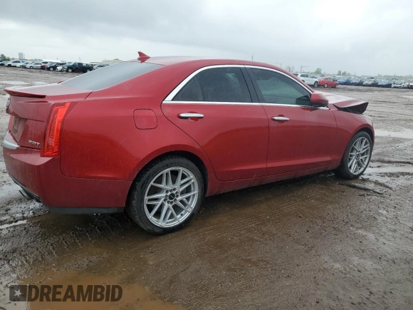 2014 Cadillac ATS Standard AWD with VIN 1G6AG5RX5E0179319, listed as a Copart auction lot 55692255 with 98,466 mi miles and Salvage title. Bid and sale history available at DreamBid. Image 3.