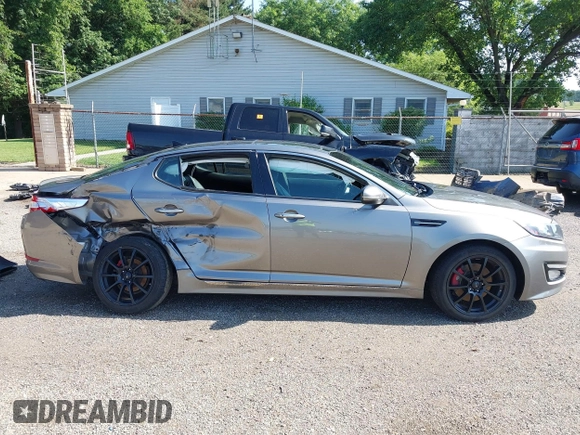 2013 Kia Optima SX with VIN 5XXGR4A68DG234678, listed as a IAAI auction lot 42539462 with 136,756 mi miles and . Bid and sale history available at DreamBid. Image 13.