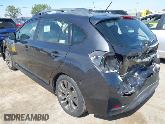 2015 Subaru Impreza Special Sports Premium с VIN JF1GPAT63F8242443, выставлен на аукционе IAAI как лот 42202411 с пробегом 93 612 миль миль и . История ставок и продаж доступна на DreamBid. Изображение 3.