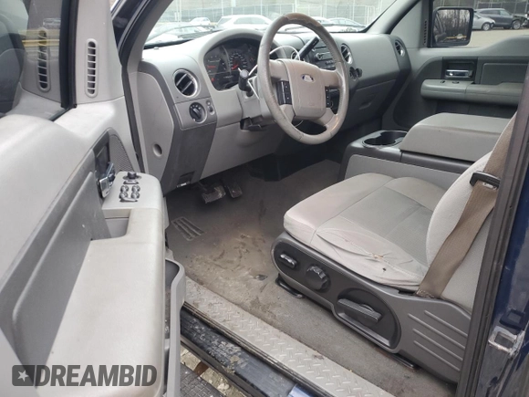 2008 Ford F-150 XLT with VIN 1FTPX14528FA81047, listed as a Copart auction lot 44082435 with 147,738 mi miles and Clean Title. Bid and sale history available at carsss.com. Image 8.