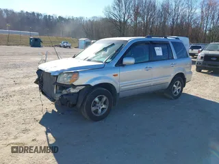 2006 Honda Pilot EX-L with VIN 5FNYF18786B030253, listed as a IAAI auction lot 41708620 with 146,713 mi miles and . Bid and sale history available at DreamBid. Image 2.