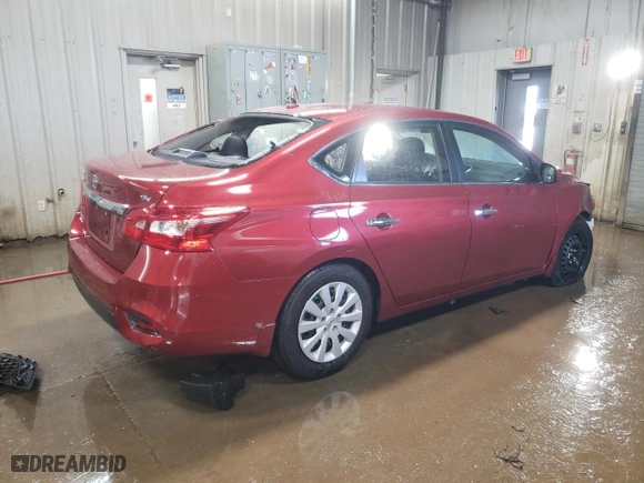 2016 Nissan Sentra SV with VIN 3N1AB7AP6GY255872, listed as a Copart auction lot 49061605 with 41,382 mi miles and Salvage Title. Bid and sale history available at carsss.com. Image 3.