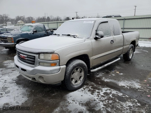 2006 GMC Sierra 1500 SLE1 with VIN 1GTEK19Z66Z203924, listed as a Copart auction lot 88904515 with 196,555 mi miles and Salvage Title. Bid and sale history available at carsss.com. Image 1.