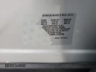 2022 GMC Terrain SLE with VIN 3GKALMEV8NL116133, listed as a Copart auction lot 59730865 with 46,227 mi miles and Salvage title. Bid and sale history available at DreamBid. Image 14.