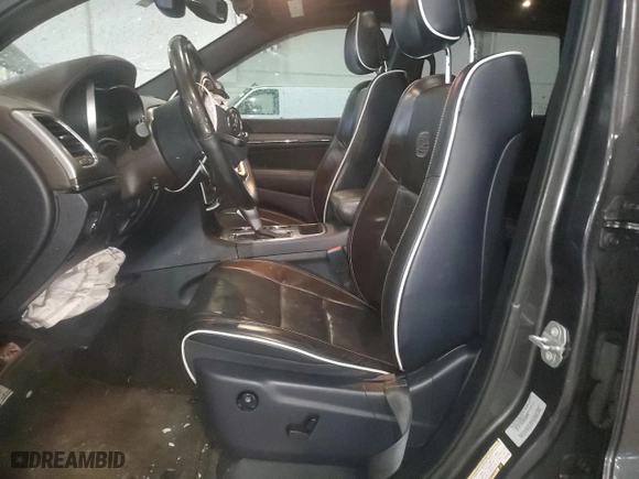 2017 Jeep Grand Cherokee Overland with VIN 1C4RJECGXHC672006, listed as a Copart auction lot 88581095 with 95,649 mi miles and Clean Title. Bid and sale history available at carsss.com. Image 7.