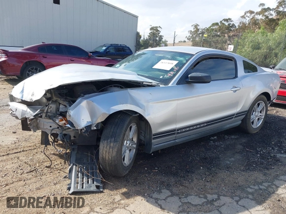 2012 Ford Mustang Premium with VIN 1ZVBP8AM4C5259244, listed as a IAAI auction lot 38337898 with 98,837 mi miles and . Bid and sale history available at carsss.com. Image 2.
