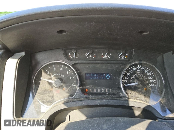 2011 Ford F-150 XL with VIN 1FTEW1CM1BKE10936, listed as a Copart auction lot 50804515 with 222,964 mi miles and Salvage Title. Bid and sale history available at carsss.com. Image 9.