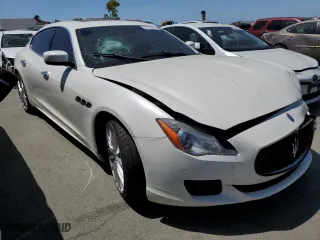 2015 Maserati Quattroporte GTS with VIN ZAM56PPA7F1143425, listed as a Copart auction lot 54720264 with 0 mi miles. Bid and sale history available at carsss.com. Image 4.