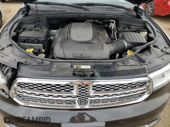 2015 Dodge Durango Citadel with VIN 1C4SDHET2FC771291, listed as a Copart auction lot 60902455 with 130,206 mi miles and Salvage title. Bid and sale history available at DreamBid. Image 11.