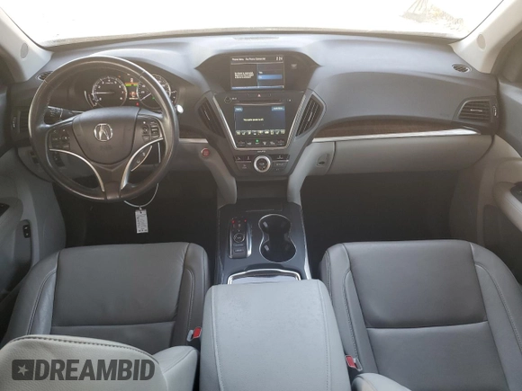 2019 Acura MDX with VIN 5J8YD3H33KL009219, listed as a Copart auction lot 76060674 with 47,456 mi miles and Salvage Title. Bid and sale history available at carsss.com. Image 8.