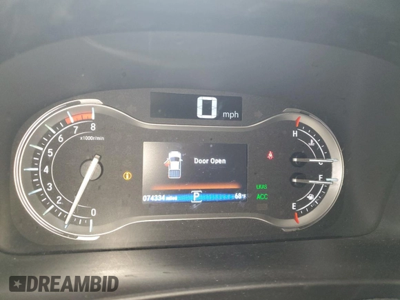 2020 Honda Ridgeline Sport z VIN 5FPYK3F10LB013293, wystawiony jako Copart lot #81315474 z przebiegiem 74 334 mil mil oraz Szkoda całkowita • Salvage title. Historia ofert i sprzedaży dostępna na DreamBid. Obrazek 9.