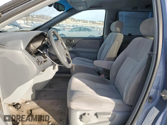 2002 Toyota Sienna CE with VIN 4T3ZF19C42U445459, listed as a Copart auction lot 83699584 with 193,751 mi miles and Salvage Title. Bid and sale history available at carsss.com. Image 7.