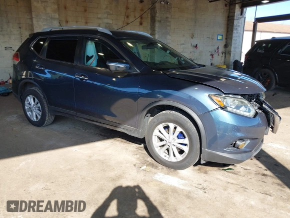 2014 Nissan Rogue SL with VIN 5N1AT2MV9EC865113, listed as a IAAI auction lot 41996058 with 89,579 mi miles and . Bid and sale history available at DreamBid. Image 1.