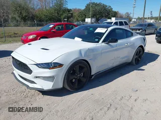 2022 Ford Mustang EcoBoost with VIN 1FA6P8TH5N5139871, listed as a IAAI auction lot 41290333 with 28,566 mi miles and . Bid and sale history available at DreamBid. Image 2.