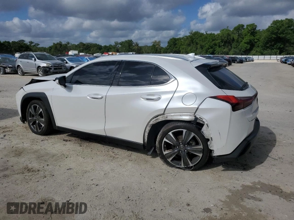 2019 Lexus UX 200 z VIN JTHY3JBH5K2016803, wystawiony jako Copart lot #51068815 z przebiegiem 58 072 mil mil oraz Nie do naprawy • Non repairable. Historia ofert i sprzedaży dostępna na DreamBid. Obrazek 2.
