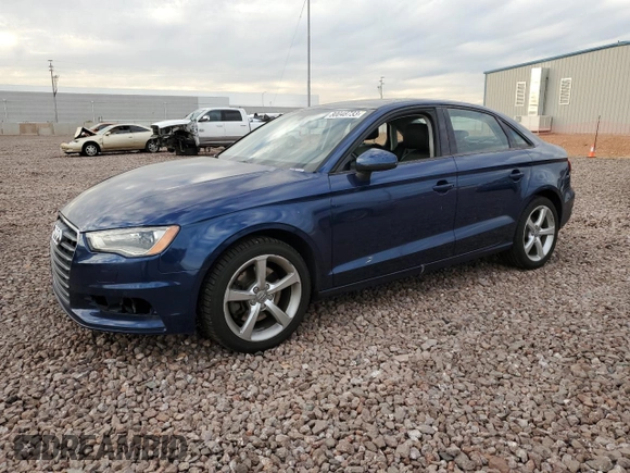 2016 Audi A3 2.0T Premium with VIN WAUB8GFF9G1013658, listed as a Copart auction lot 80048733 with 67,267 mi miles. Bid and sale history available at carsss.com. Image 1.