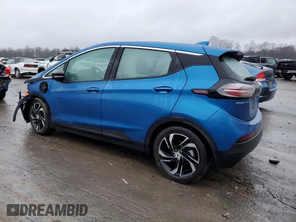 2022 Chevrolet Bolt EV 2LT with VIN 1G1FX6S09N4134598, listed as a Copart auction lot 72681432 with 2,582 mi miles. Bid and sale history available at carsss.com. Image 2.