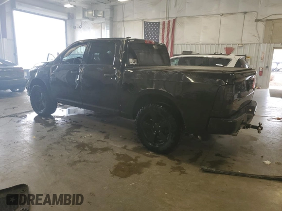 2017 Ram 1500 Express with VIN 1C6RR7KT5HS591303, listed as a Copart auction lot 54698035 with 91,377 mi miles and Non repairable. Bid and sale history available at DreamBid. Image 2.