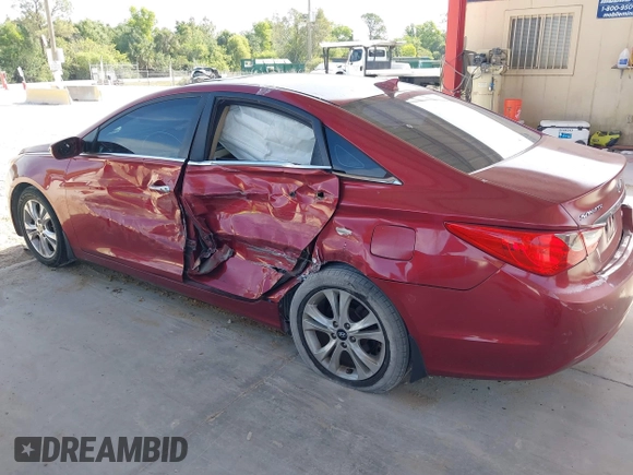 2013 Hyundai Sonata Limited with VIN 5NPEC4ACXDH521491, listed as a IAAI auction lot 42100842 with 90,270 mi miles and . Bid and sale history available at DreamBid. Image 6.
