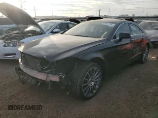 2014 Mercedes-Benz CLS-Class CLS 550 with VIN WDDLJ9BB9EA090205, listed as a Copart auction lot 81474784 with 89,447 mi miles and Salvage Title. Bid and sale history available at carsss.com. Image 1.