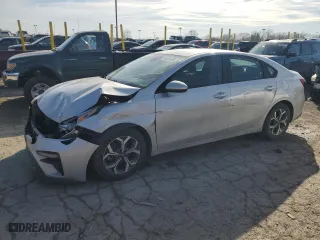 2021 Kia Forte LXS with VIN 3KPF24ADXME378045, listed as a Copart auction lot 46433455 with 58,346 mi miles and Salvage Title. Bid and sale history available at carsss.com. Image 1.