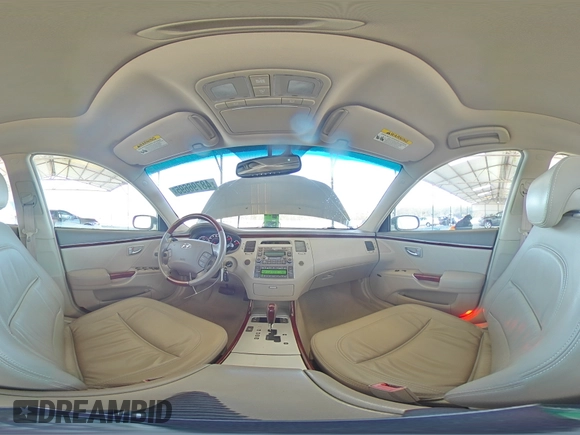2006 Hyundai Azera SE with VIN KMHFC46F66A124826, listed as a Copart auction lot 48796695 with 134,434 mi miles and Salvage Title. Bid and sale history available at DreamBid. Image 13.