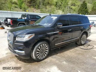 2019 Lincoln Navigator Reserve with VIN 5LMJJ2LT8KEL23973, listed as a Copart auction lot 46365205 with 0 mi miles and Salvage Title. Bid and sale history available at carsss.com. Image 1.