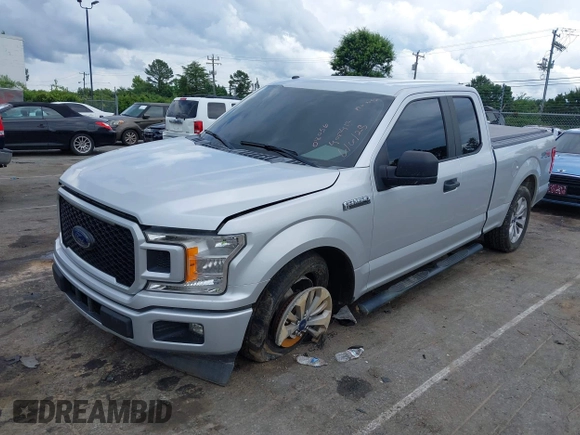 2018 Ford F-150 XL с VIN 1FTEX1CP5JKC08056, выставлен на аукционе IAAI как лот 42511758 с пробегом 97 721 миль миль и . История ставок и продаж доступна на DreamBid. Изображение 2.