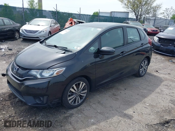 2015 Honda Fit EX-L with VIN 3HGGK5H80FM701502, listed as a IAAI auction lot 42130607 with Not Provided miles and . Bid and sale history available at DreamBid. Image 22.