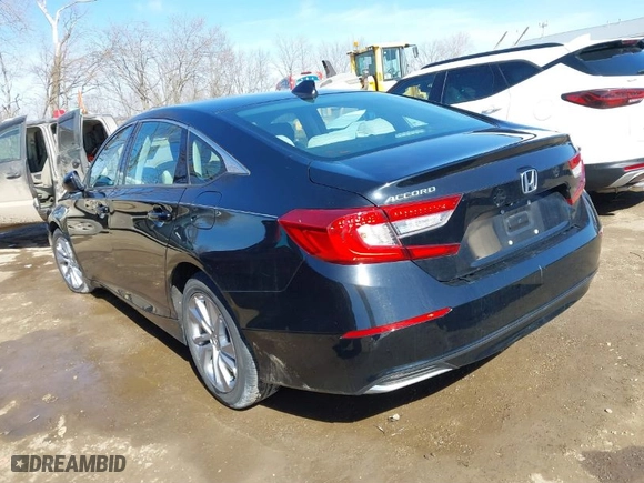 2018 Honda Accord Sedan LX 1.5T with VIN 1HGCV1F19JA226166, listed as a IAAI auction lot 41662603 with 77,157 mi miles. Bid and sale history available at carsss.com. Image 3.