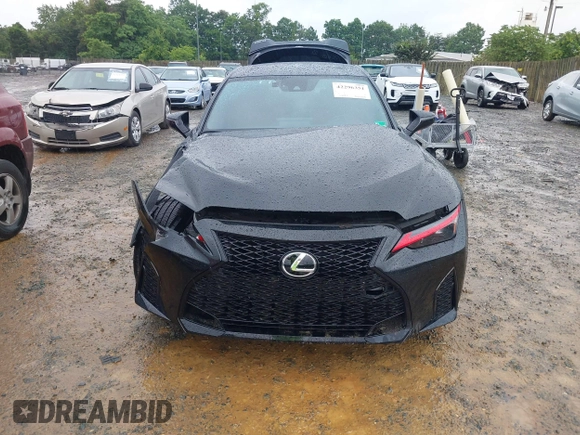 2025 Lexus IS 350 F Sport with VIN JTHGZ1E27S5038205, listed as a IAAI auction lot 42296351 with 3,771 mi miles and . Bid and sale history available at DreamBid. Image 12.