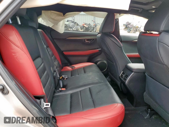 2020 Lexus NX 300 F Sport with VIN JTJSARBZXL2176260, listed as a Copart auction lot 57898055 with 64,257 mi miles and Salvage title. Bid and sale history available at DreamBid. Image 11.