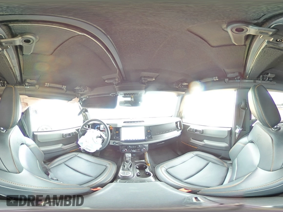 2023 Ford Bronco with VIN 1FMEE5DH6PLC15360, listed as a Copart auction lot 87738305 with 3,389 mi miles and Salvage Title. Bid and sale history available at DreamBid. Image 16.