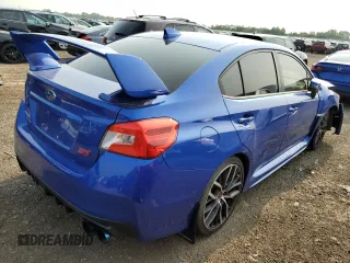 2021 Subaru WRX STI with VIN JF1VA2E62M9803301, listed as a Copart auction lot 59732125 with 24,943 mi miles and Salvage title. Bid and sale history available at DreamBid. Image 3.