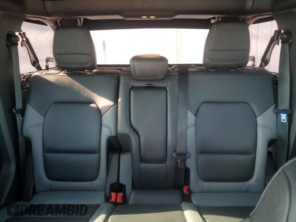 2024 Ford Bronco with VIN 1FMEE1BP7RLA20924, listed as a Copart auction lot 69381544 with 8,042 mi miles and Salvage title. Bid and sale history available at DreamBid. Image 10.
