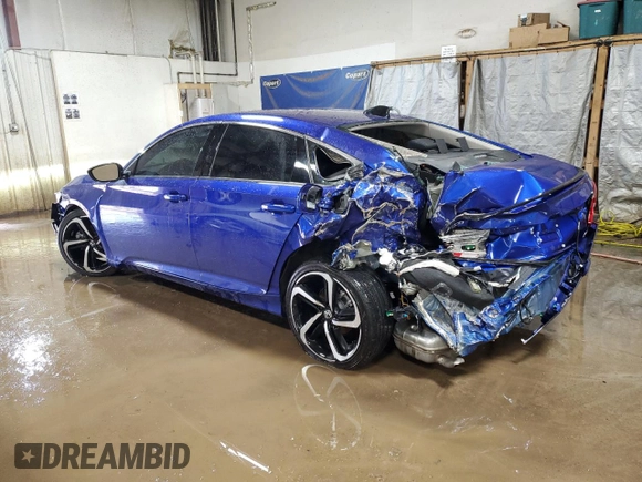 2022 Honda Accord Sedan Sport SE with VIN 1HGCV1F42NA093444, listed as a Copart auction lot 50357065 with 29,583 mi miles and Salvage Title. Bid and sale history available at carsss.com. Image 2.