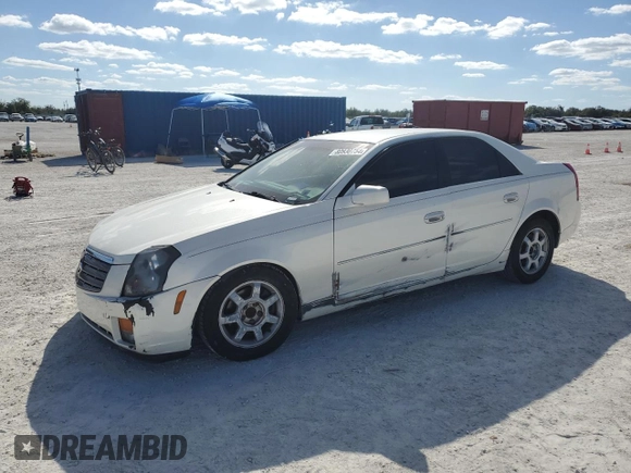 2004 Cadillac CTS with VIN 1G6DM577140171872, listed as a Copart auction lot 80930754 with 135,070 mi miles and Salvage Title. Bid and sale history available at carsss.com. Image 1.