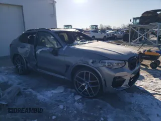 2020 BMW X4 M Competition z VIN 5YMUJ0C02LLU67361, wystawiony jako Copart lot #89073305 z przebiegiem Nie podano mil oraz Nie do naprawy • Non repairable. Historia ofert i sprzedaży dostępna na DreamBid. Obrazek 4.