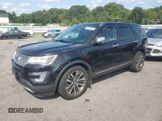 2017 Ford Explorer Platinum z VIN 1FM5K8HT9HGD04701, wystawiony jako Copart lot #66795234 z przebiegiem 168 749 mil mil oraz Szkoda całkowita • Salvage title. Historia ofert i sprzedaży dostępna na DreamBid. Obrazek 1.