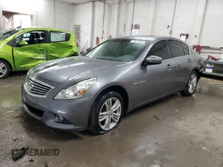2011 Infiniti G25 x with VIN JN1DV6AR7BM651854, listed as a Copart auction lot 71677454 with 232,316 mi miles and Salvage Title. Bid and sale history available at carsss.com. Image 1.