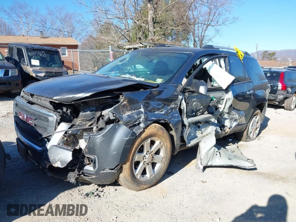 2014 GMC Acadia SLE with VIN 1GKKRPKD5EJ126447, listed as a IAAI auction lot 41628113 with 1 mi miles. Bid and sale history available at carsss.com. Image 6.