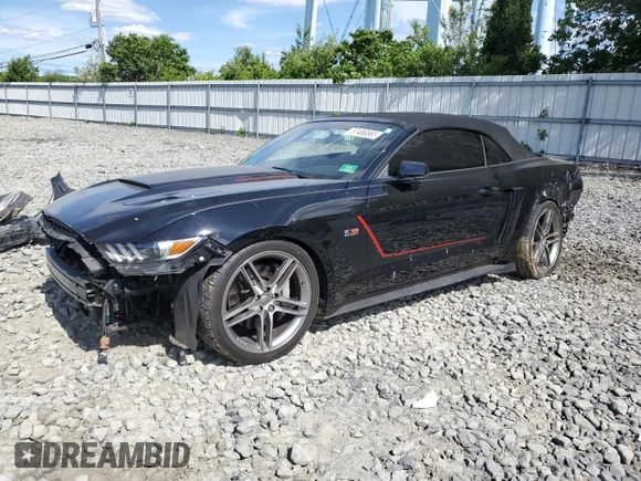 2016 Ford Mustang GT Premium with VIN 1FATP8FF0G5311188, listed as a Copart auction lot 57486565 with 17,013 mi miles and Salvage title. Bid and sale history available at DreamBid. Image 1.